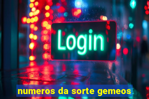 numeros da sorte gemeos